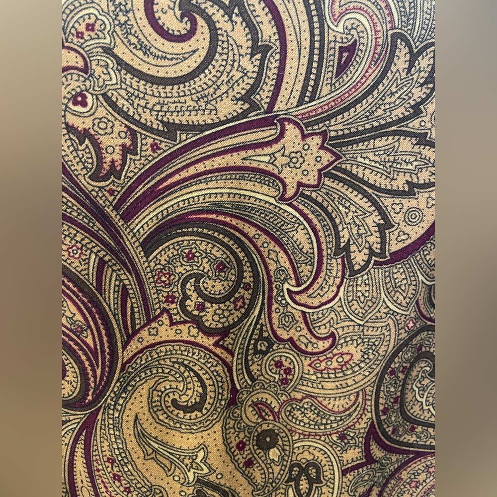 Briggs New York Vintage Paisley Pencil Skirt - Picture 4 of 6